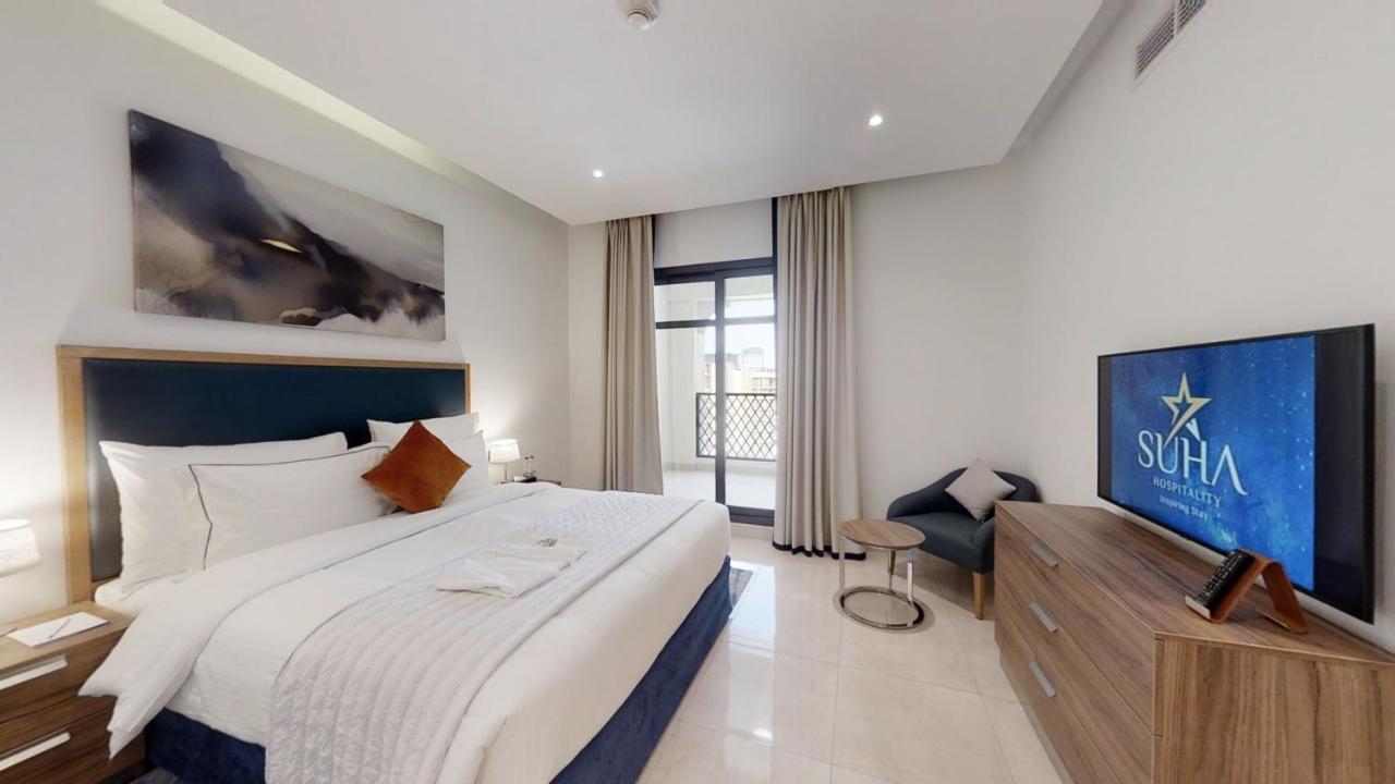 Suha Park Hotel Apartments, Waterfront Jaddaf Dubai Bagian luar foto