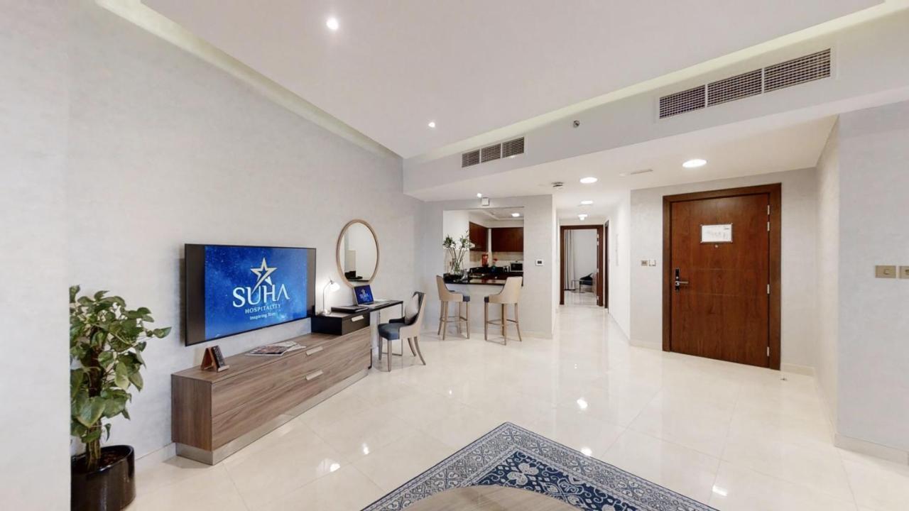 Suha Park Hotel Apartments, Waterfront Jaddaf Dubai Bagian luar foto