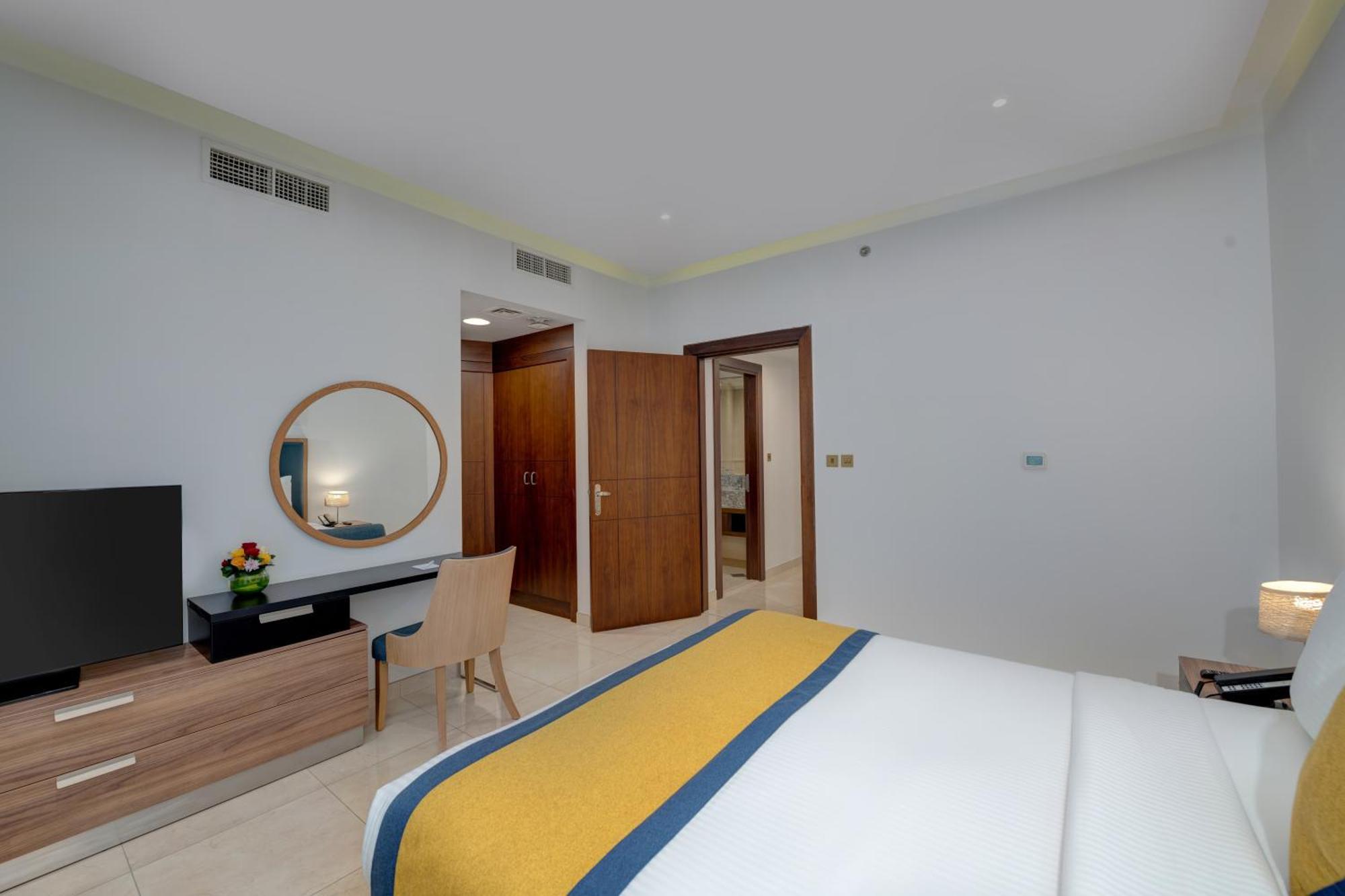 Suha Park Hotel Apartments, Waterfront Jaddaf Dubai Bagian luar foto