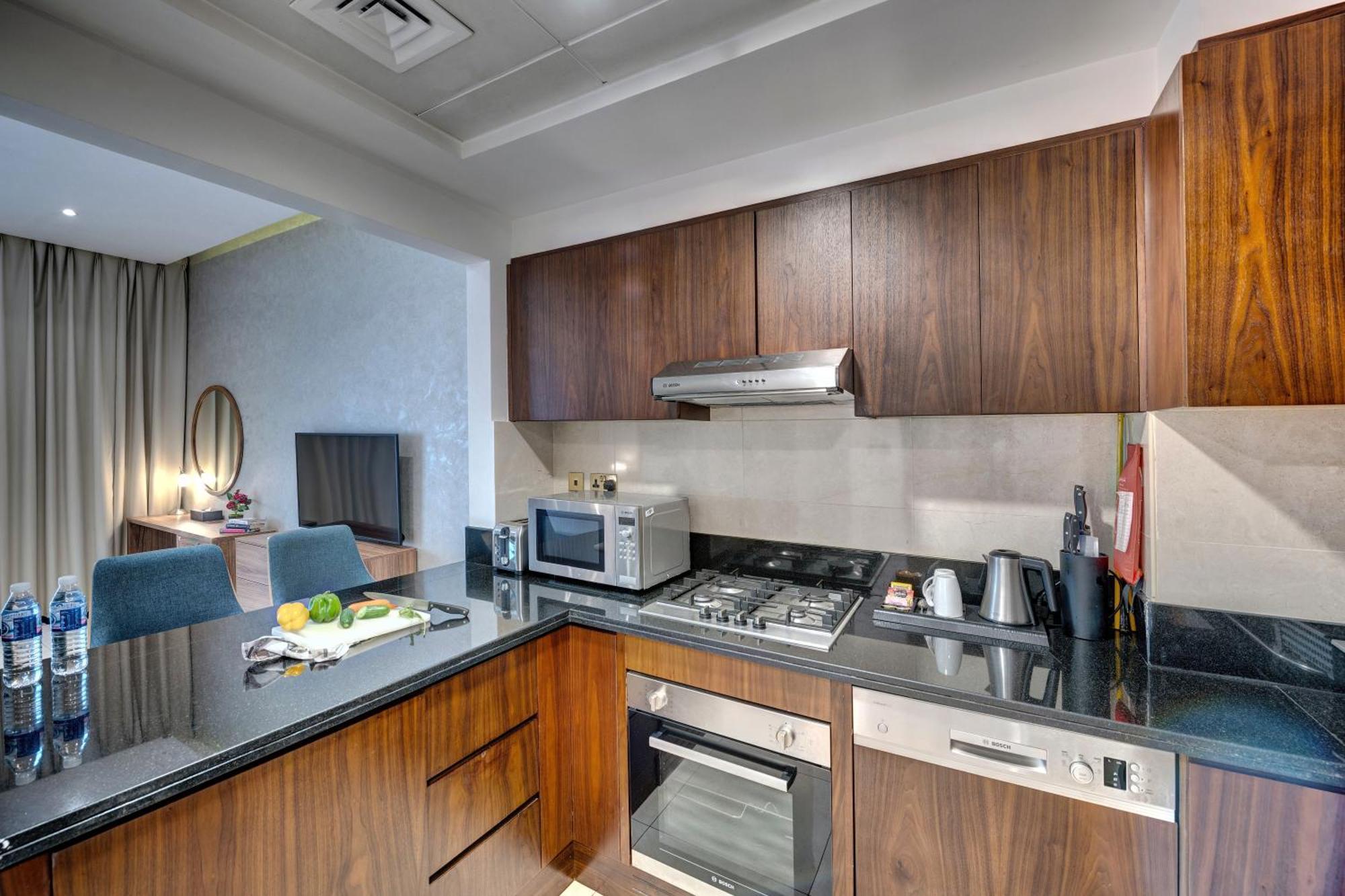 Suha Park Hotel Apartments, Waterfront Jaddaf Dubai Bagian luar foto
