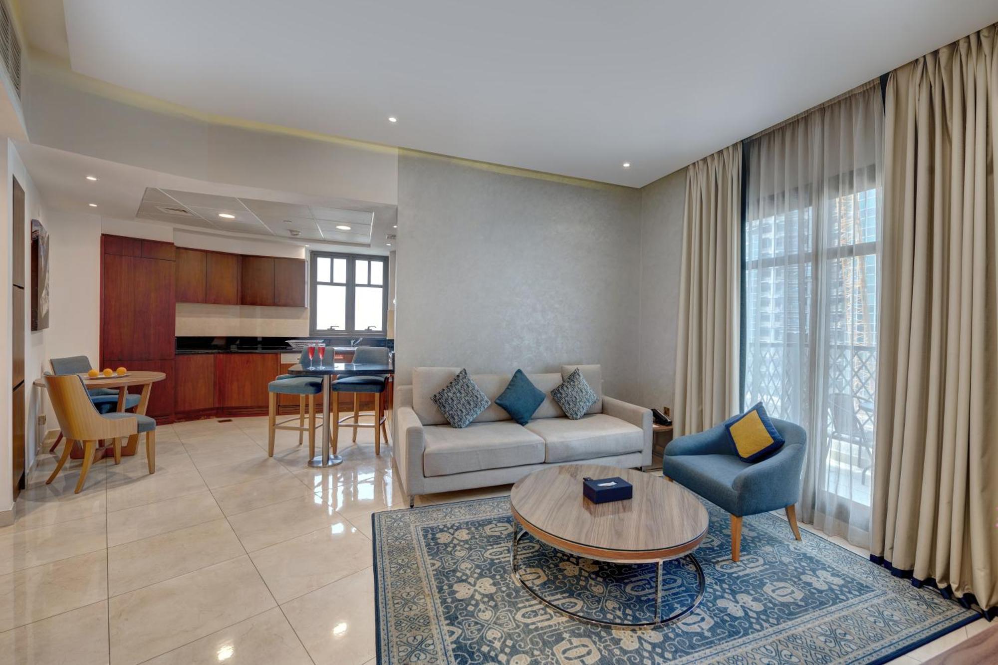 Suha Park Hotel Apartments, Waterfront Jaddaf Dubai Bagian luar foto